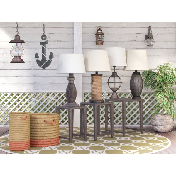 Breakwater Bay Stonecress 29.25" PlugIn Outdoor Table Lamp & Reviews